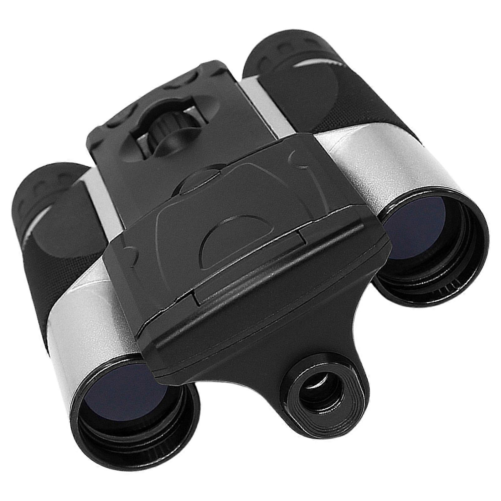 Digital Binoculars with Camera 2Inch LCD Video Photo Recording Telescope Video Photo Recorders for Bird Watching, Travel  silver