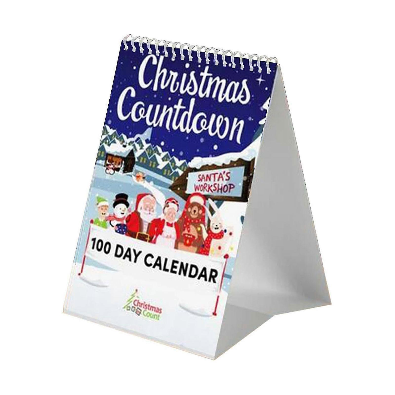 Flip Advent Calendar for Kids Christmas Countdown Tradition