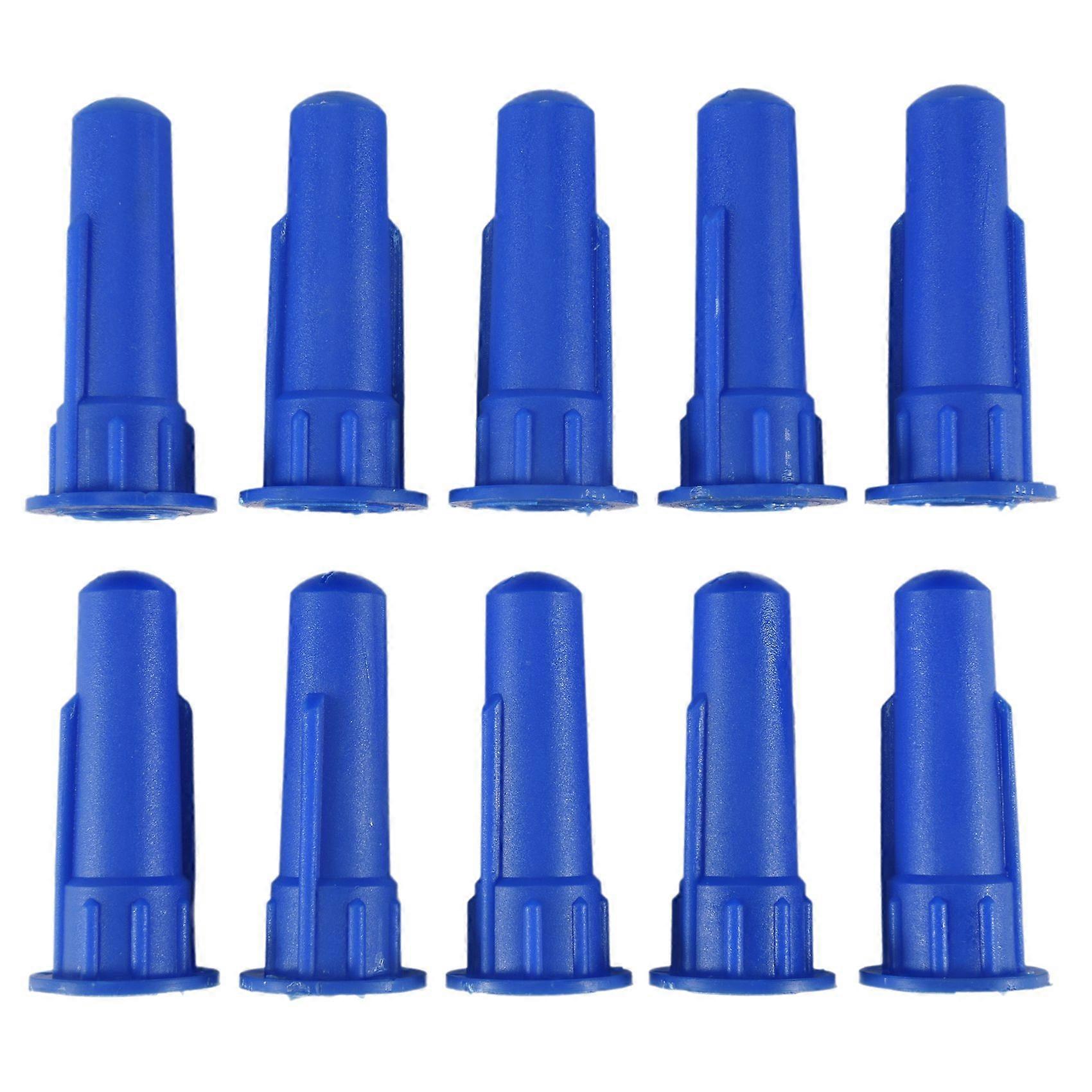 Cylindrical Cone For Cartridge Caulking Spare Part Nozzle Spray Tip For Silicon Sealant Dispenser Syringe Accessory 10Pcs