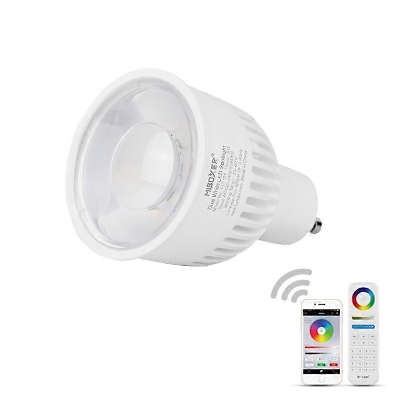 FUT107 GU10 6W Double White CCT LED Bulb Light