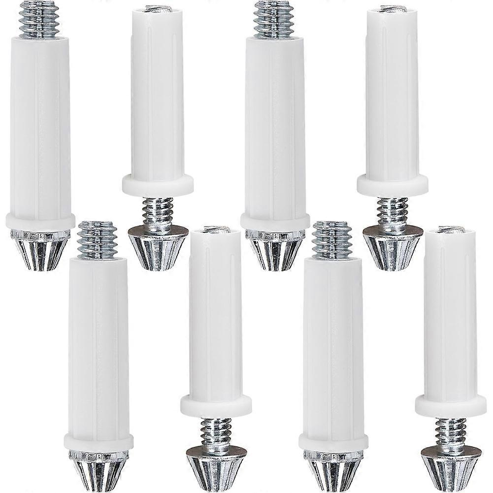 8 Pcs Bi-Fold Door Bottom Pivot Kit, 2 Size Folding Door Hardware Repair Bottom Pivot,(3/8inch and 7/16inch)