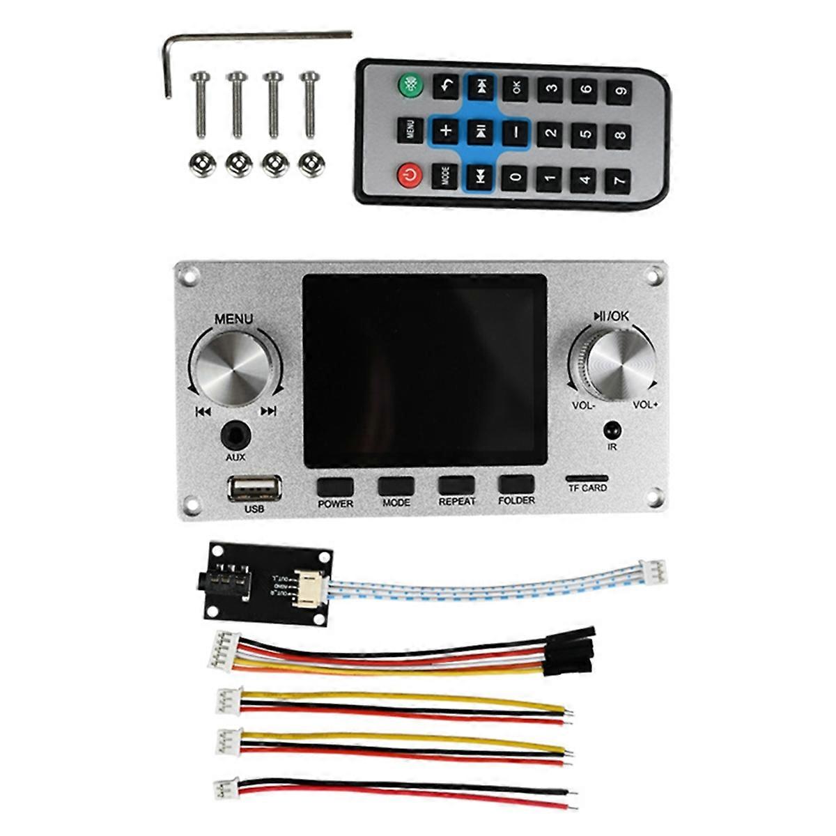2.8 Inch TFT Color Screen Lossless Audio Decoding Board Module Silver