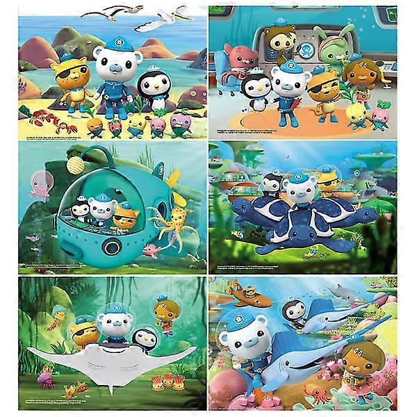 Puzzle Octonauts, Vegimals, 48/100 pieces/batch, for children