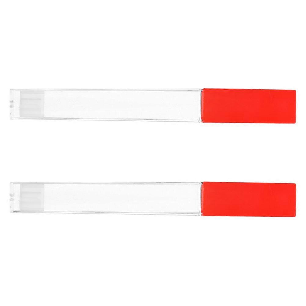 Mouth For Adults Plastic Case For Instruments Storage Organizer Cylindrical 2Pcs