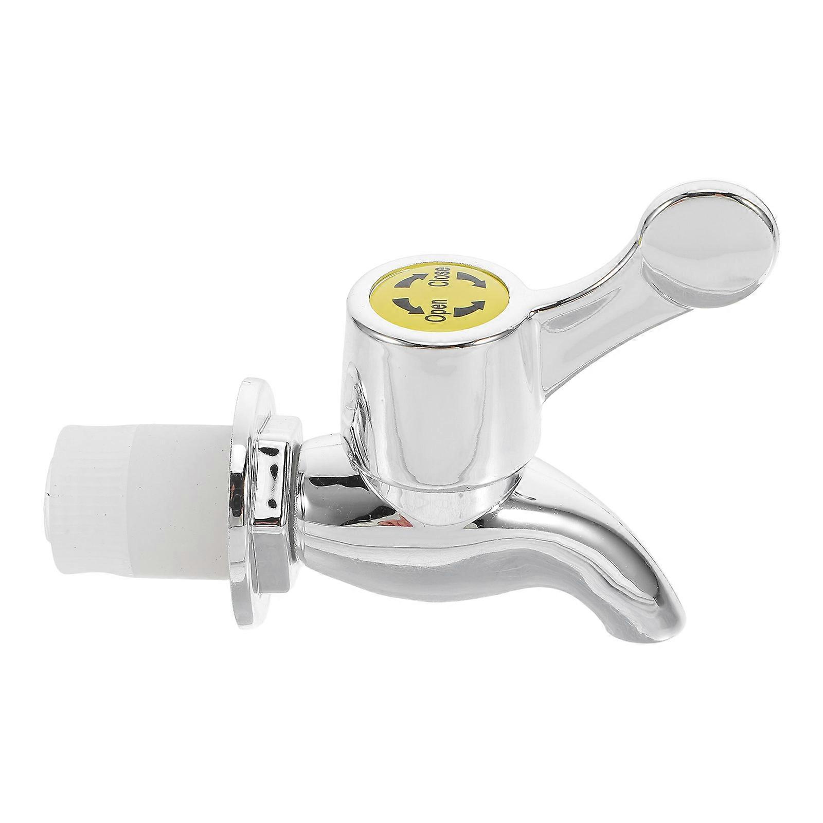 Silver Beverage Dispenser Replacement Spigot for Smooth Flow ABS