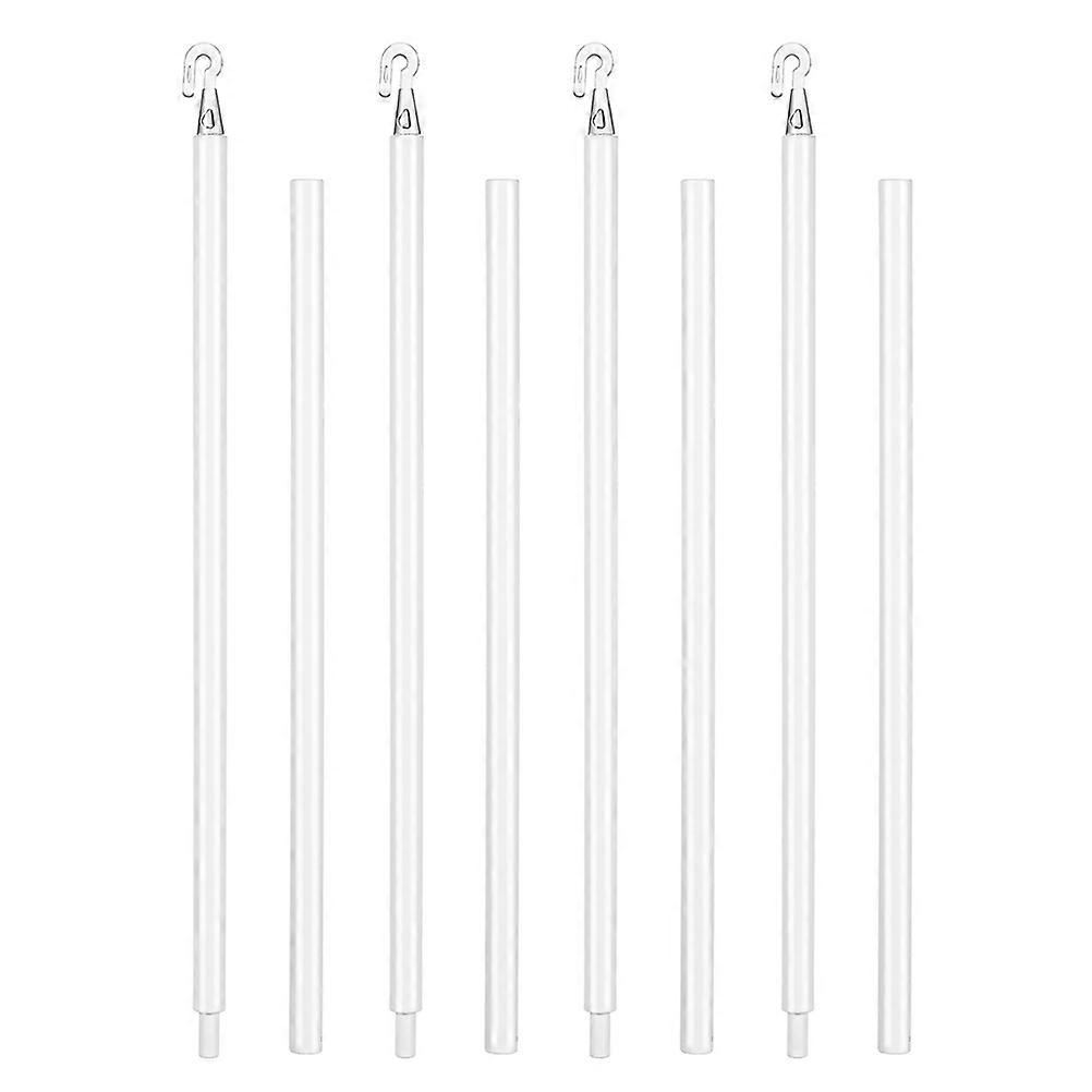 Window Blind Wand Replacement for Vertical Blinds 4Sets Plastic Curtain Rod