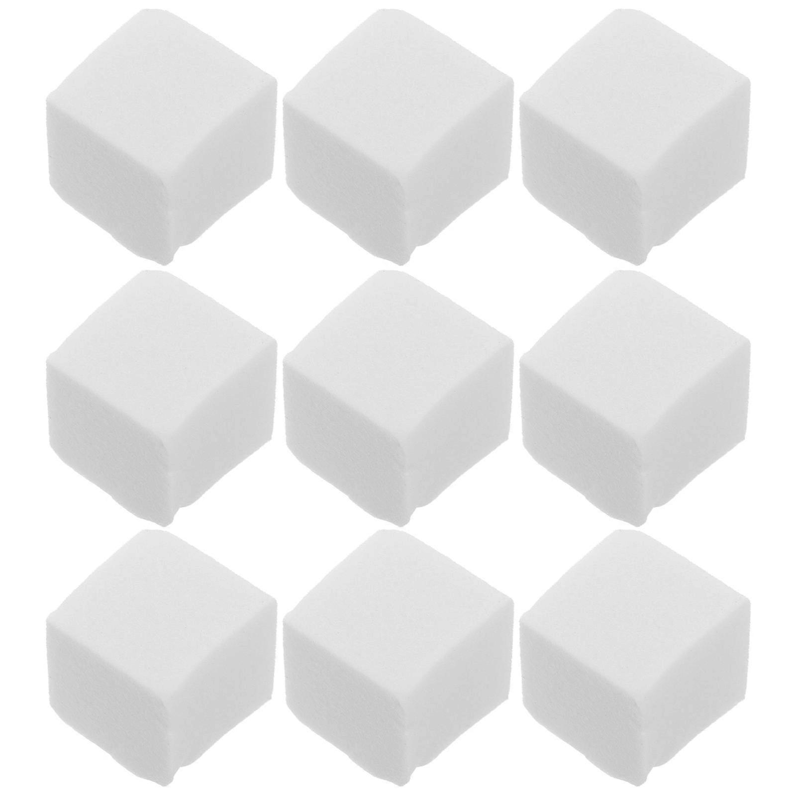 50pcs Small Square Sponges Mini Makeup Sponge For Nail Art And Face Multi Sided Sponge Blocks For Blending And Gradient Effects Non Stick Sponge Pad
