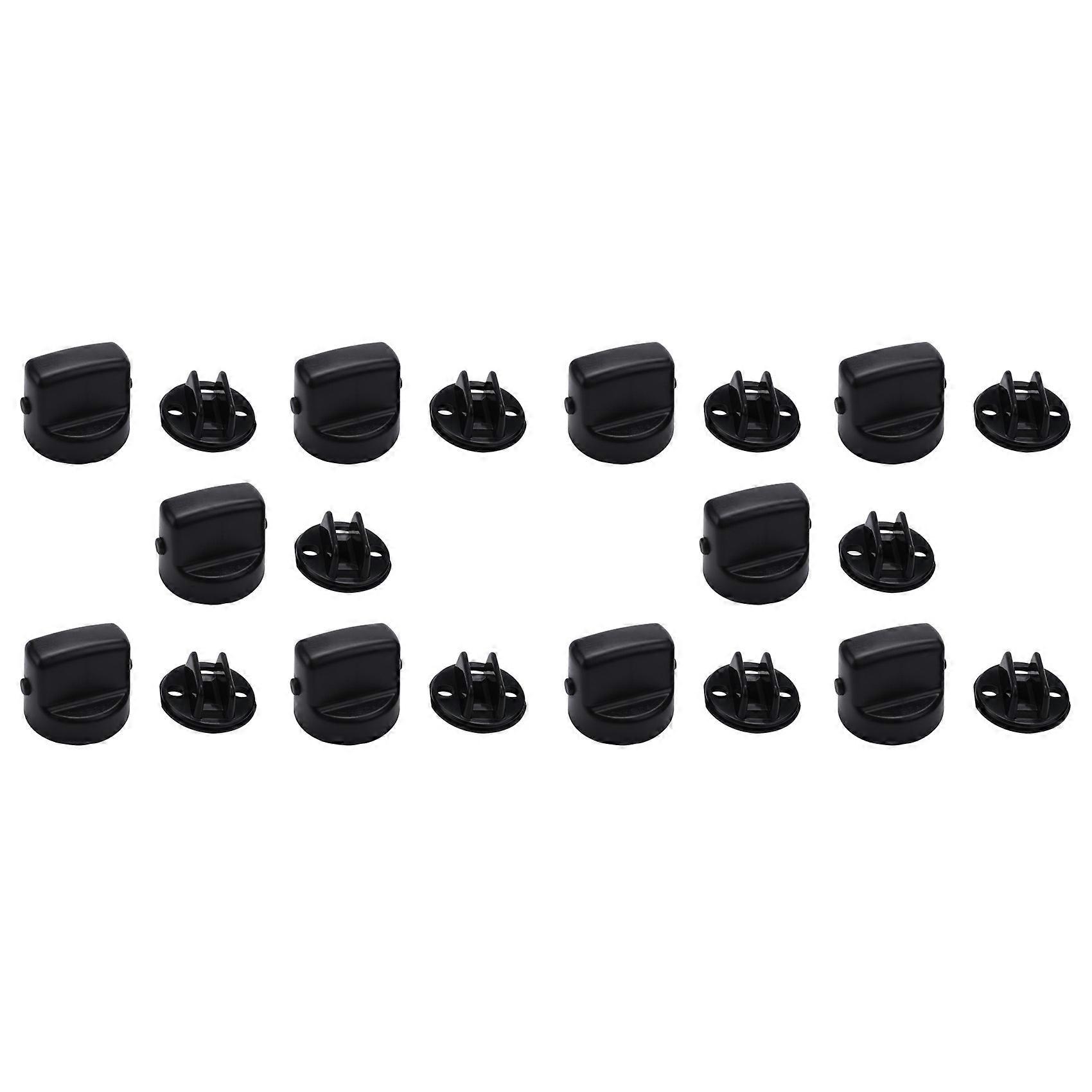10X Ignition Start Switch Knob Cap & Insert for Mitsubishi Keyless Lancer Outlander 4408A167 4408A031