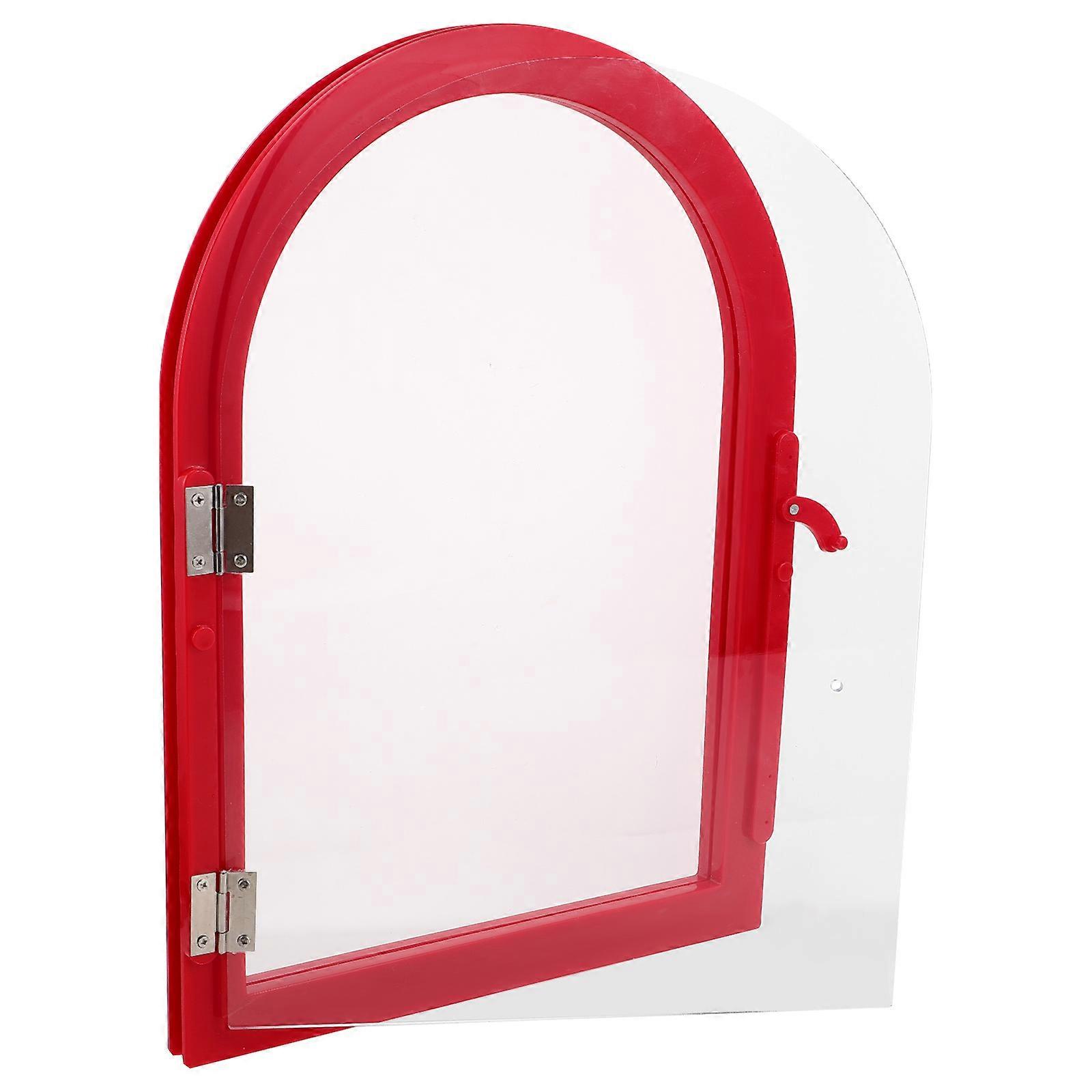 Kitchen Cabinet Door Acrylic Clear Window for Showcase Replacement