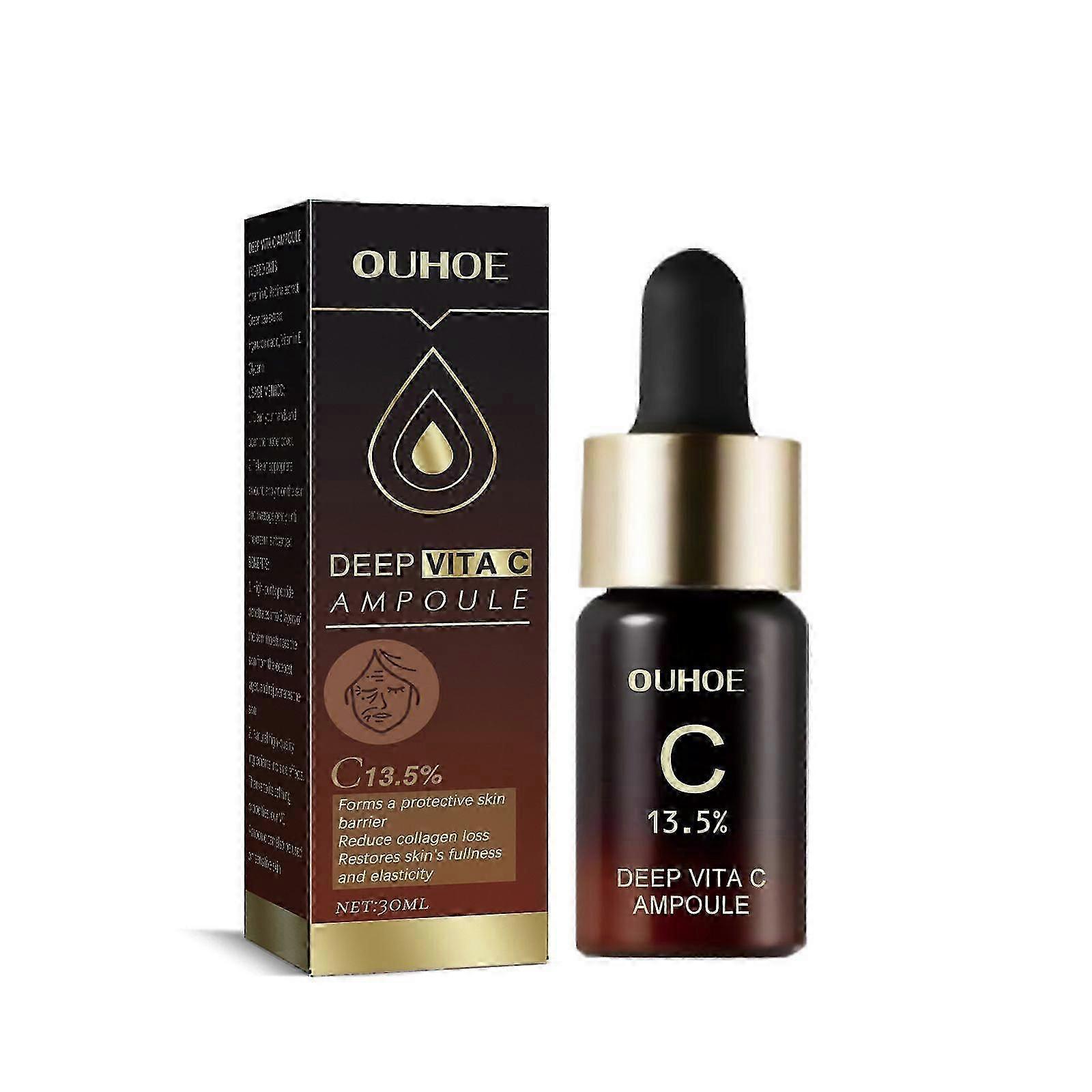 Deep Vitamin C Ampoule  Hydrate, Firm  Reduce Fine Lines Around Eyes  30ml