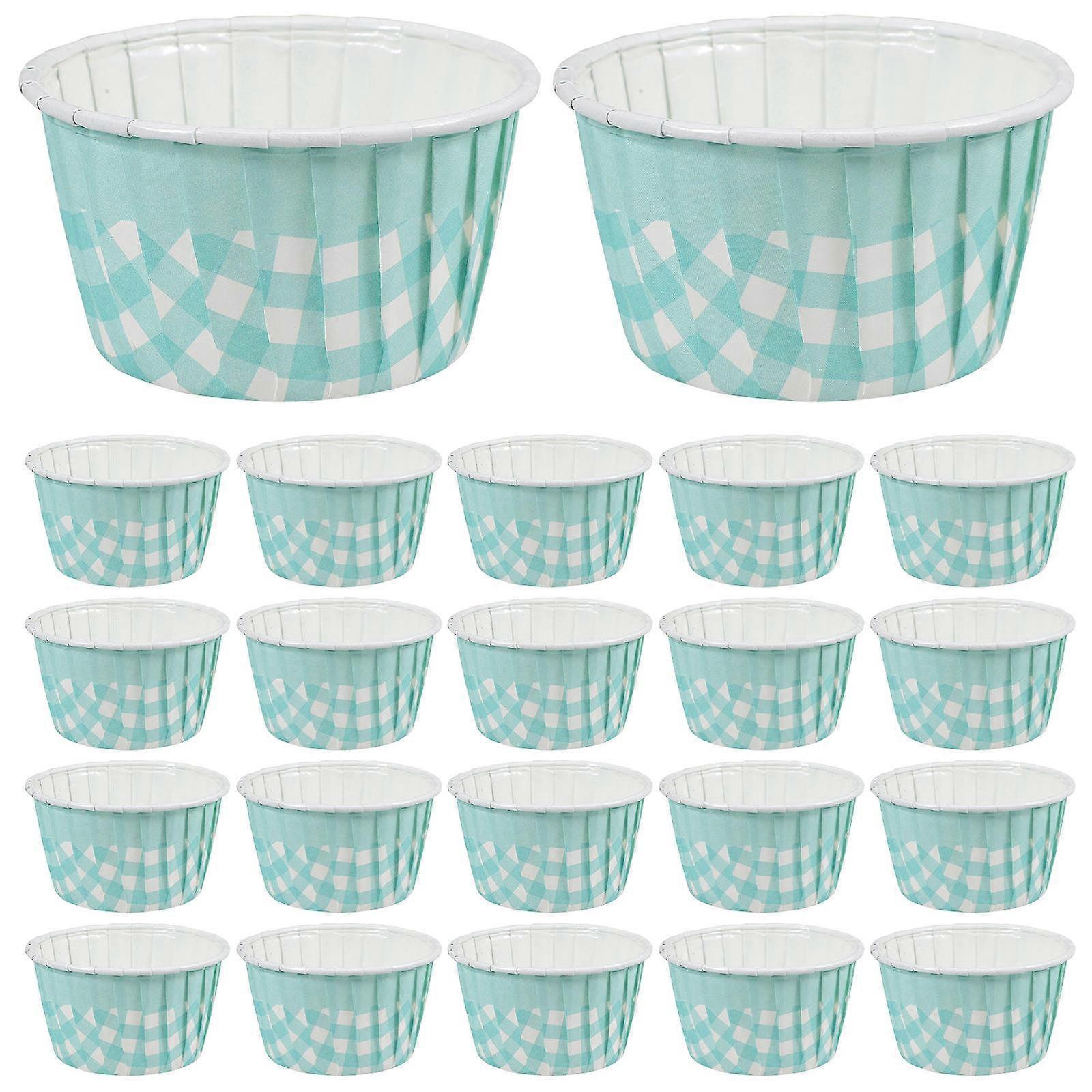 Paper Baking Cups Muffin Liners for Storage Use 50Pcs Sky-Blue Cake Cups