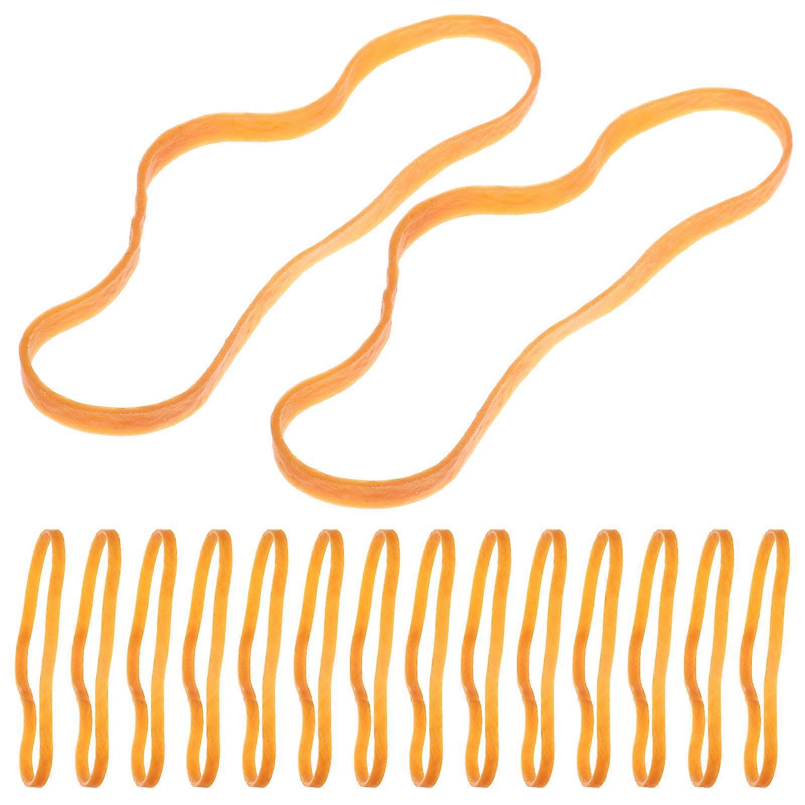 Versatile Rubber Bands Strong Elastic Bands Wide Round Shape for Folders Big Bags Daily Use 1Set