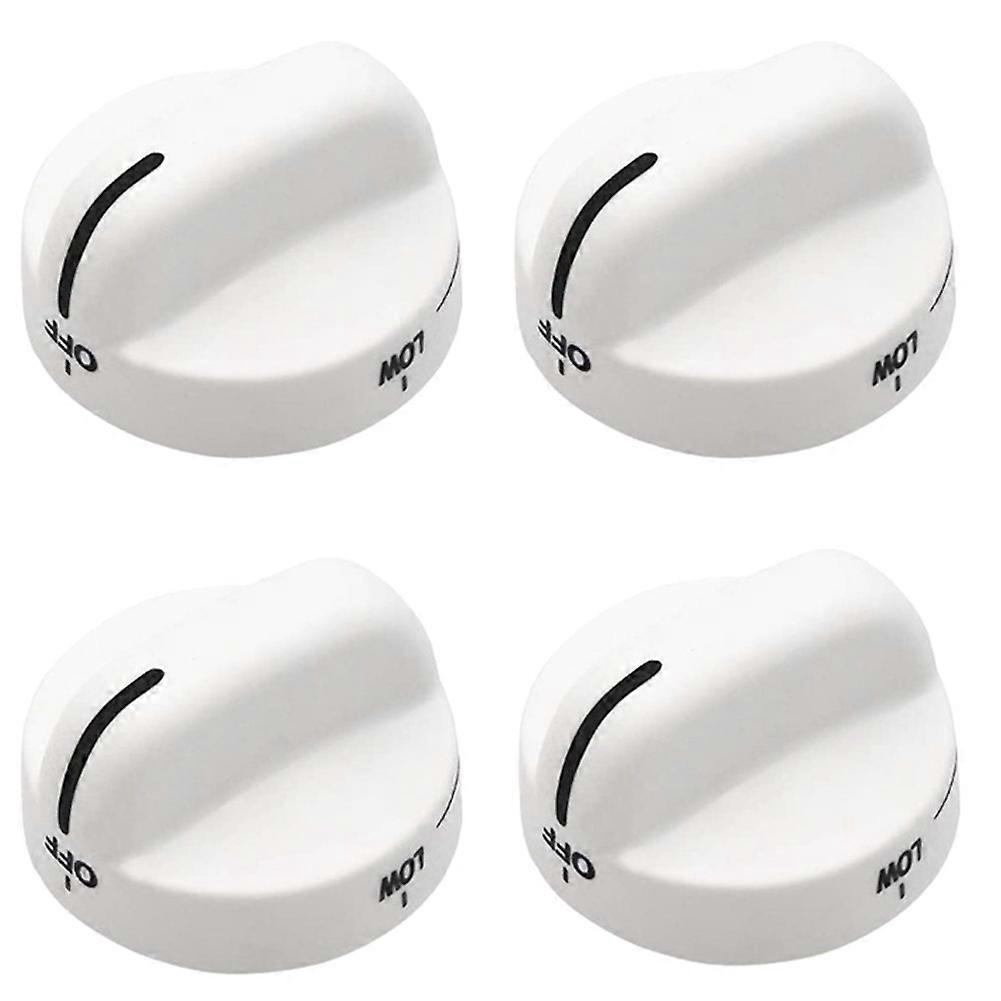4X WP8273104 Control Knob Replacement Compatible with Stove/ Range 8273104 PS393679 8273112 WP8273104VP 8273284