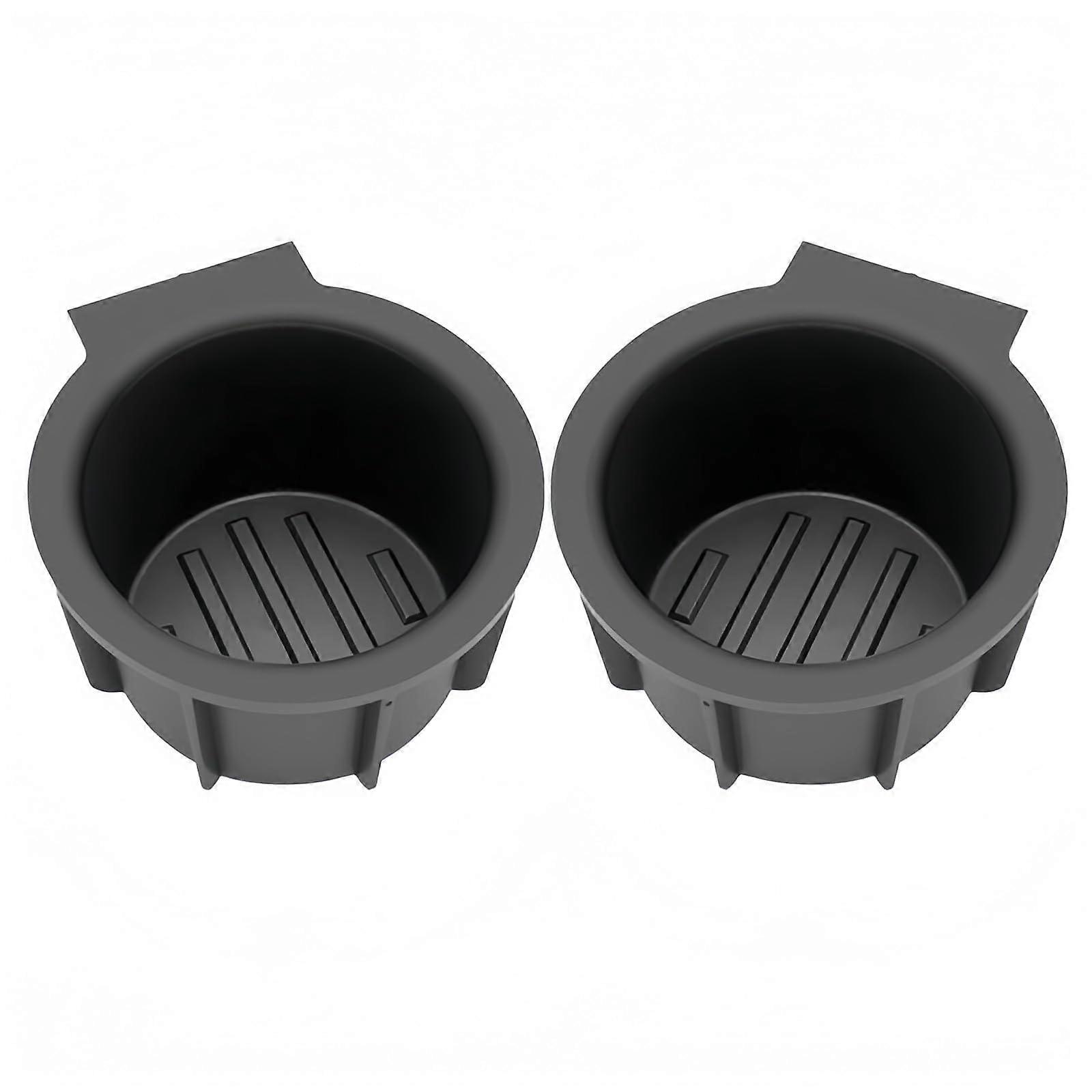 2 Pack Cup Holder Inserts for Ford F150 20092014 Front Console Flow Through Replacement 9L3Z1513562CB