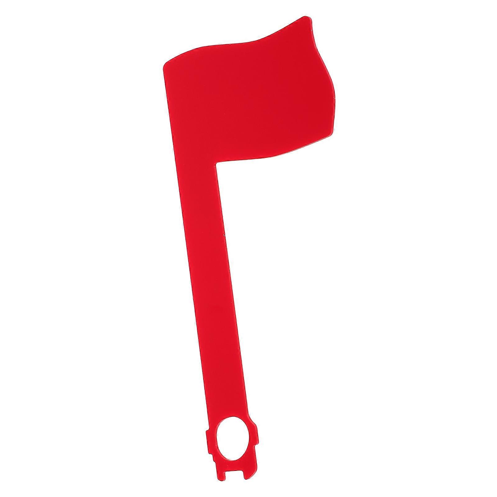 Red Flag Acrylic Mailbox Flag Replacement for Mailbox Mounting Board