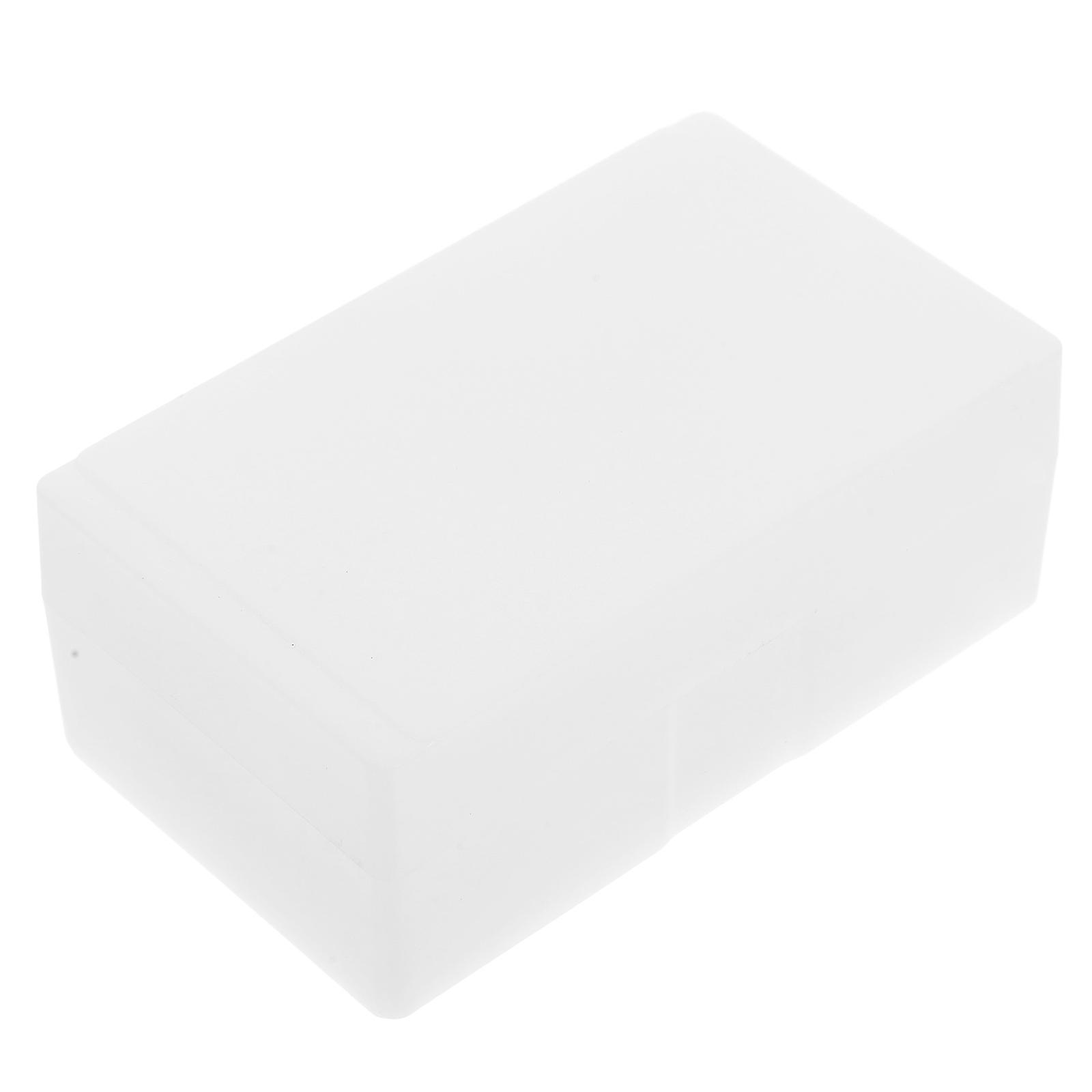 White Plastic Slide Organizer for Laboratory Microscope Slide Storage Case