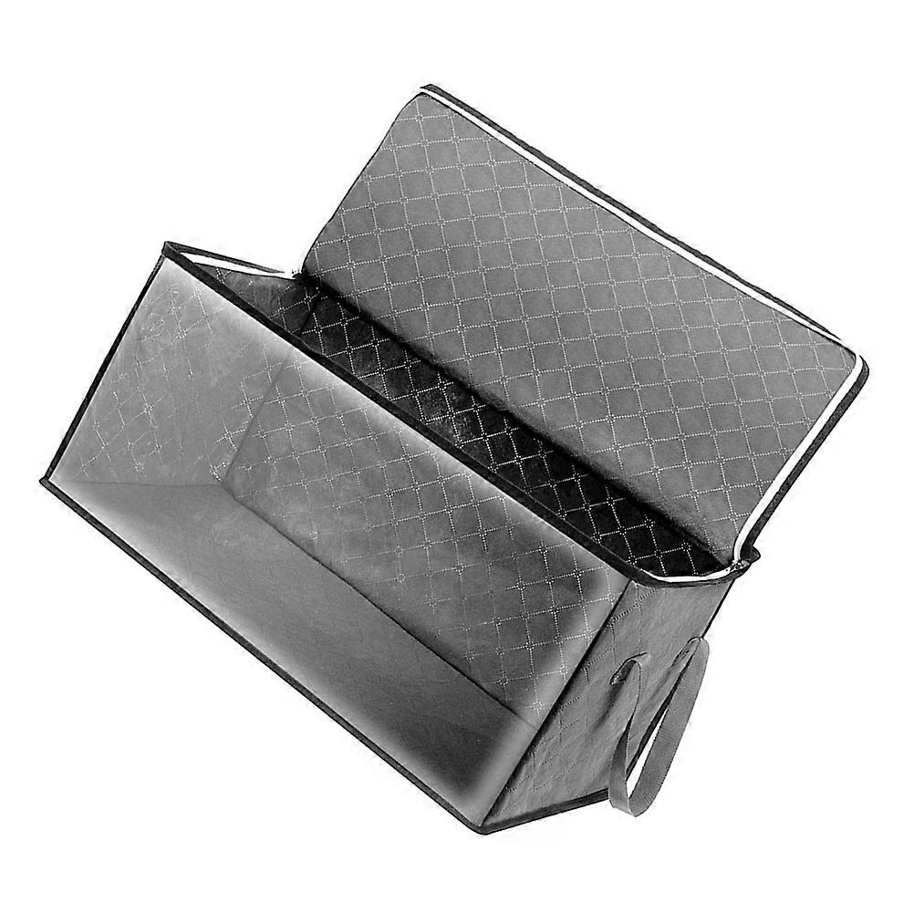 Dustproof Clothes Storage 6Pcs Box For Bedroom Organization Foldable Grey Compact Design 58x31cm