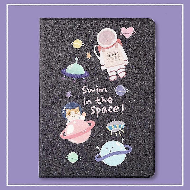 Stylish Case For Ipad 2019/20/21 10.2" Space Cat Astronaut Soft