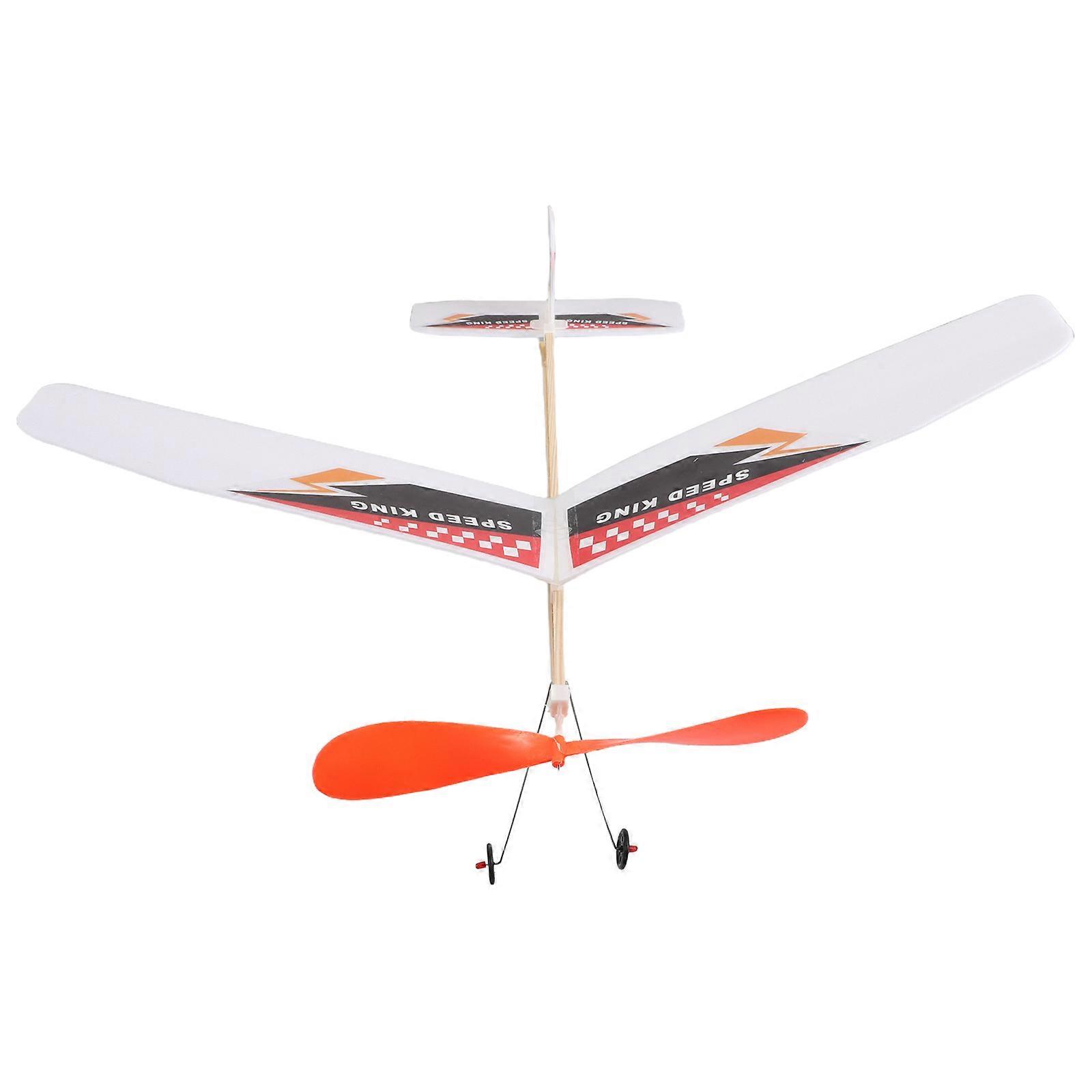 DIY Foam Airplane Model Kit for Rubber Band Powered Fun
