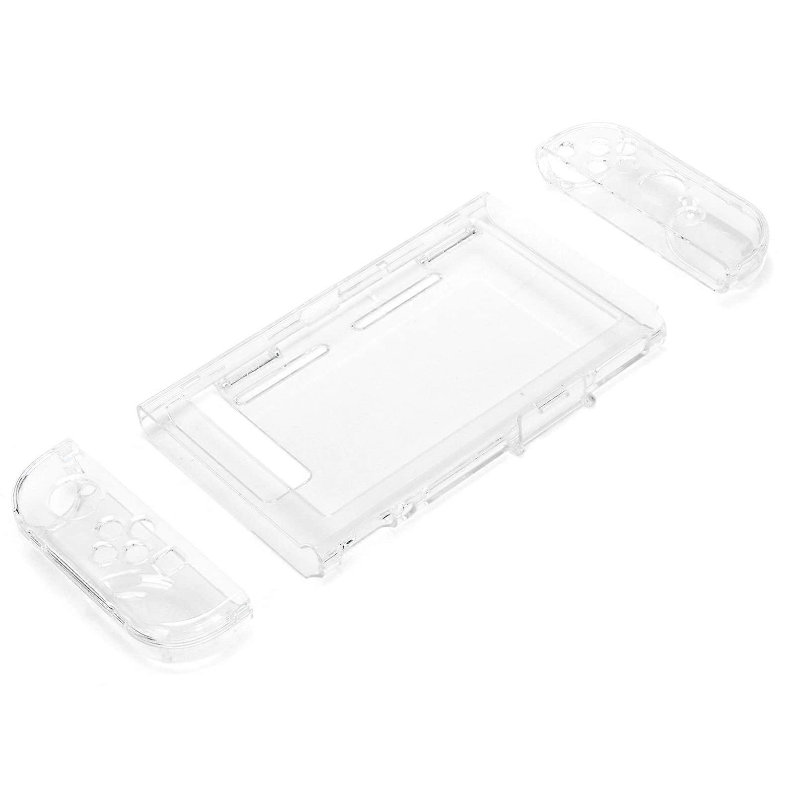Dockable Protective Case Shockproof Scratch Resistant Slim Transparent Design for Nintendo Switch Ref:9418