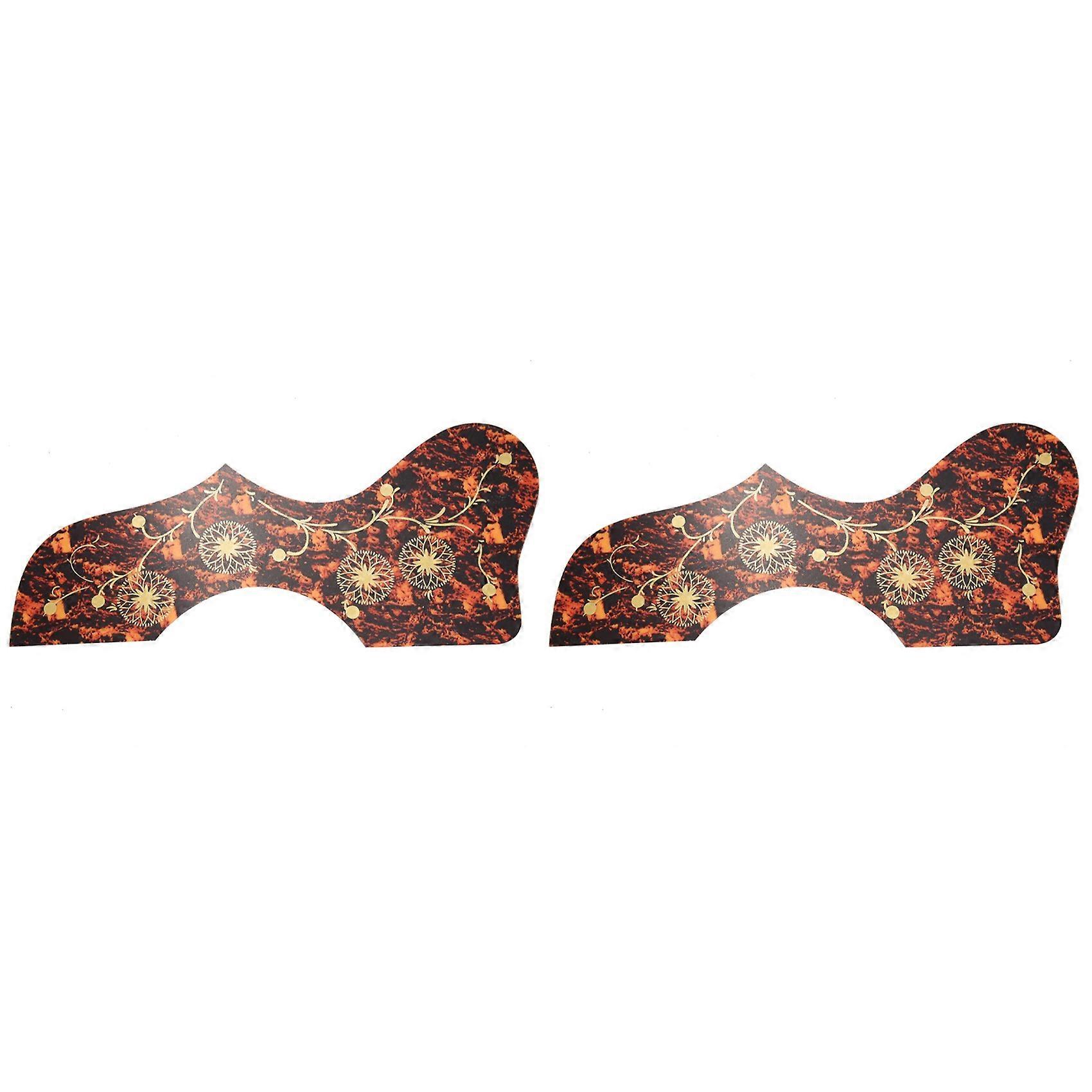 2X Tortoise Decoration EJ200 Style Acoustic Guitar Pickguard, Tortoise