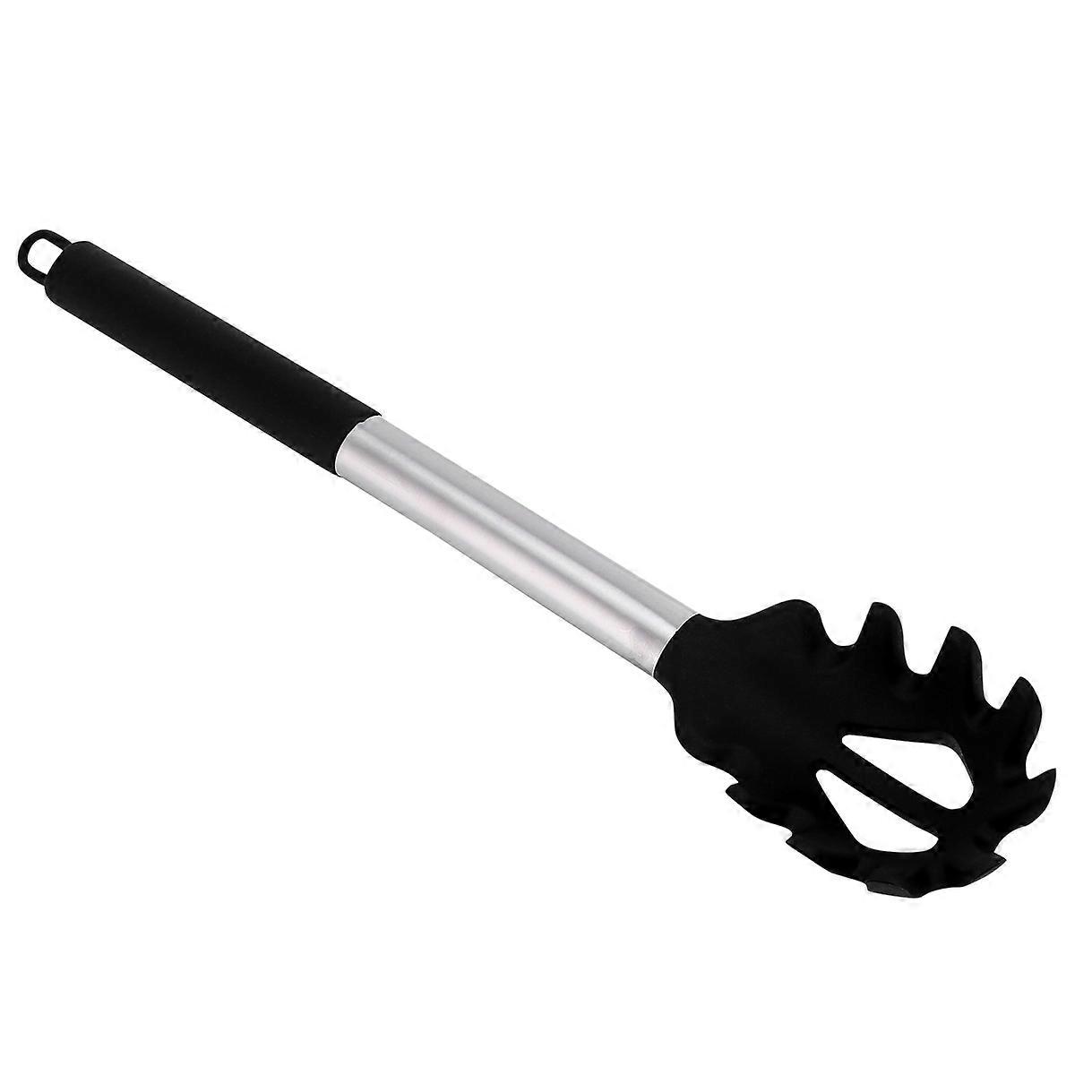 Silicone Noodles Colander Spoon Cooking Tool For Home Kitchenware With Hanging Storage 1Pack