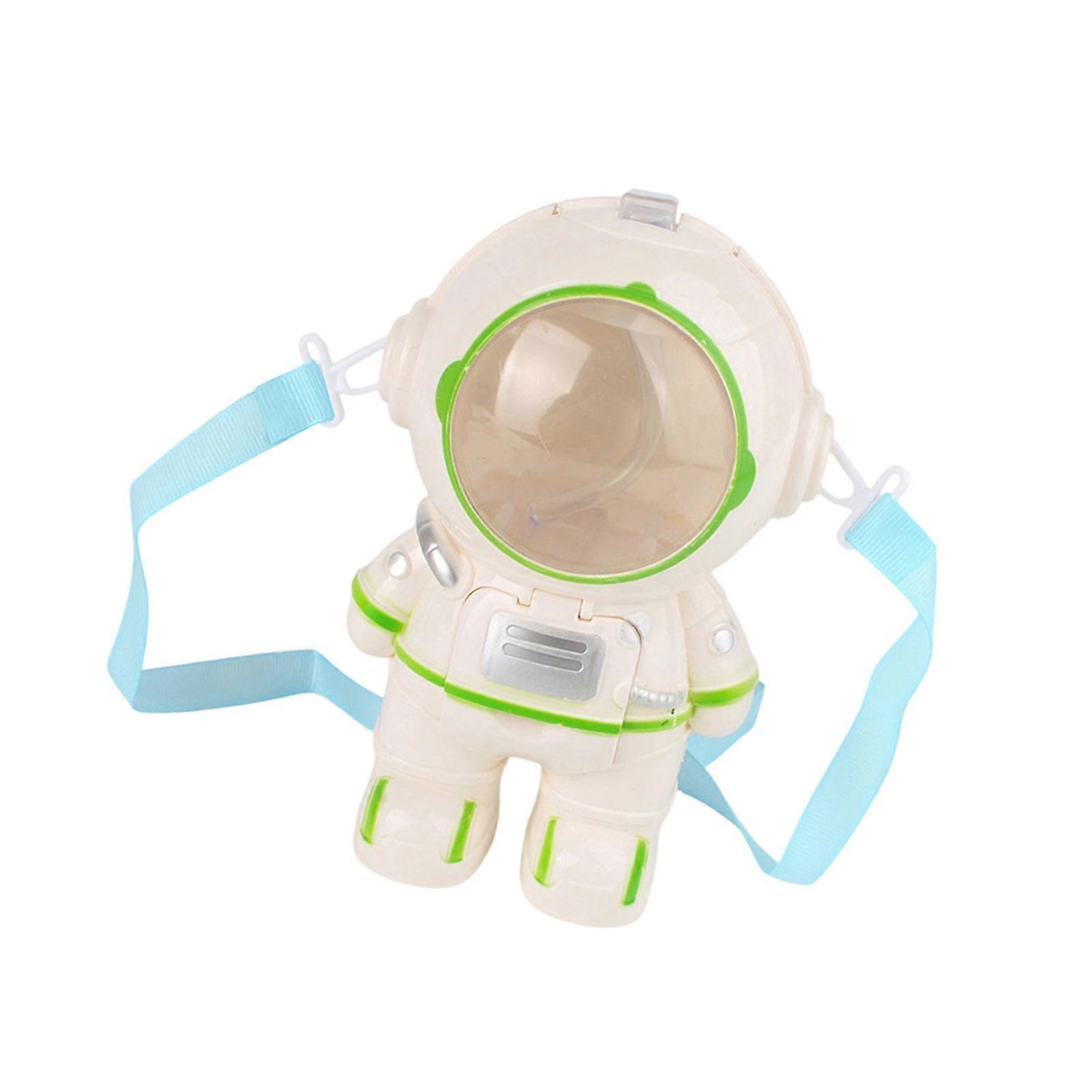 Educational Astronaut Shape Drinking Bottle Helping Children Develop Healthy Hydrations Routines During Play  White