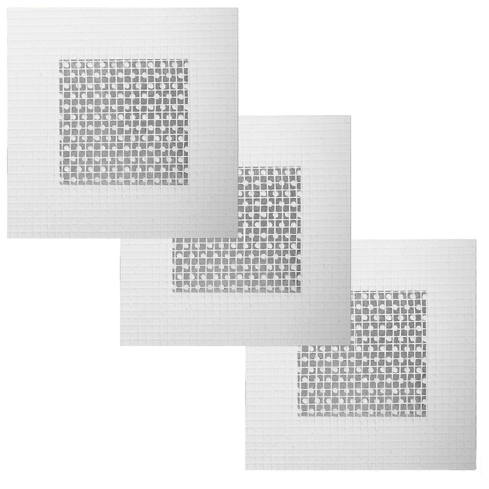 3 Pieces 2 Inch Drywall  Patch SelfAdhesive Mesh for Small Wall Holes and Plasterboard
