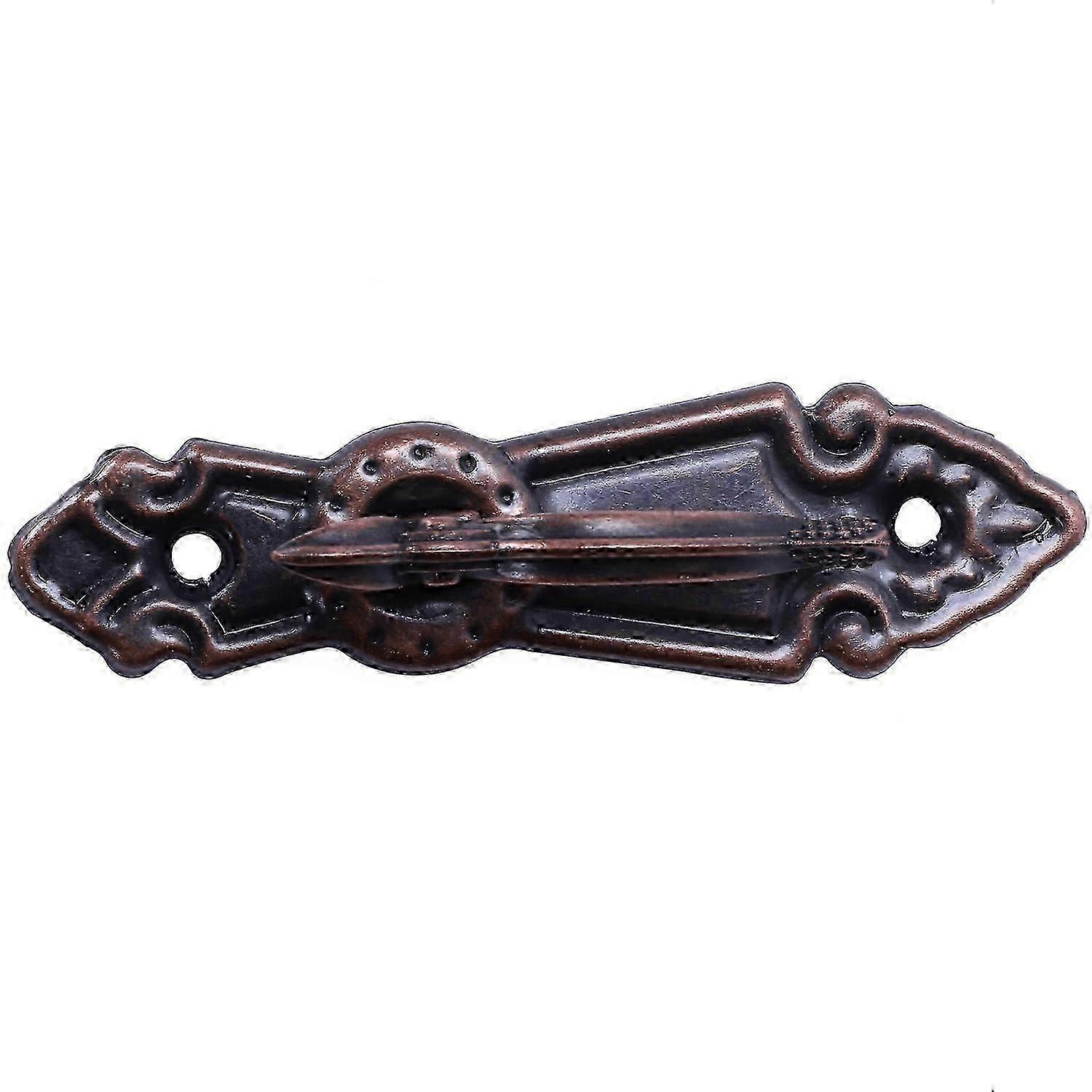 Metal Curtain Tassel Tie Back Tieback Mini Wall Hooks 2PCS Red bronze