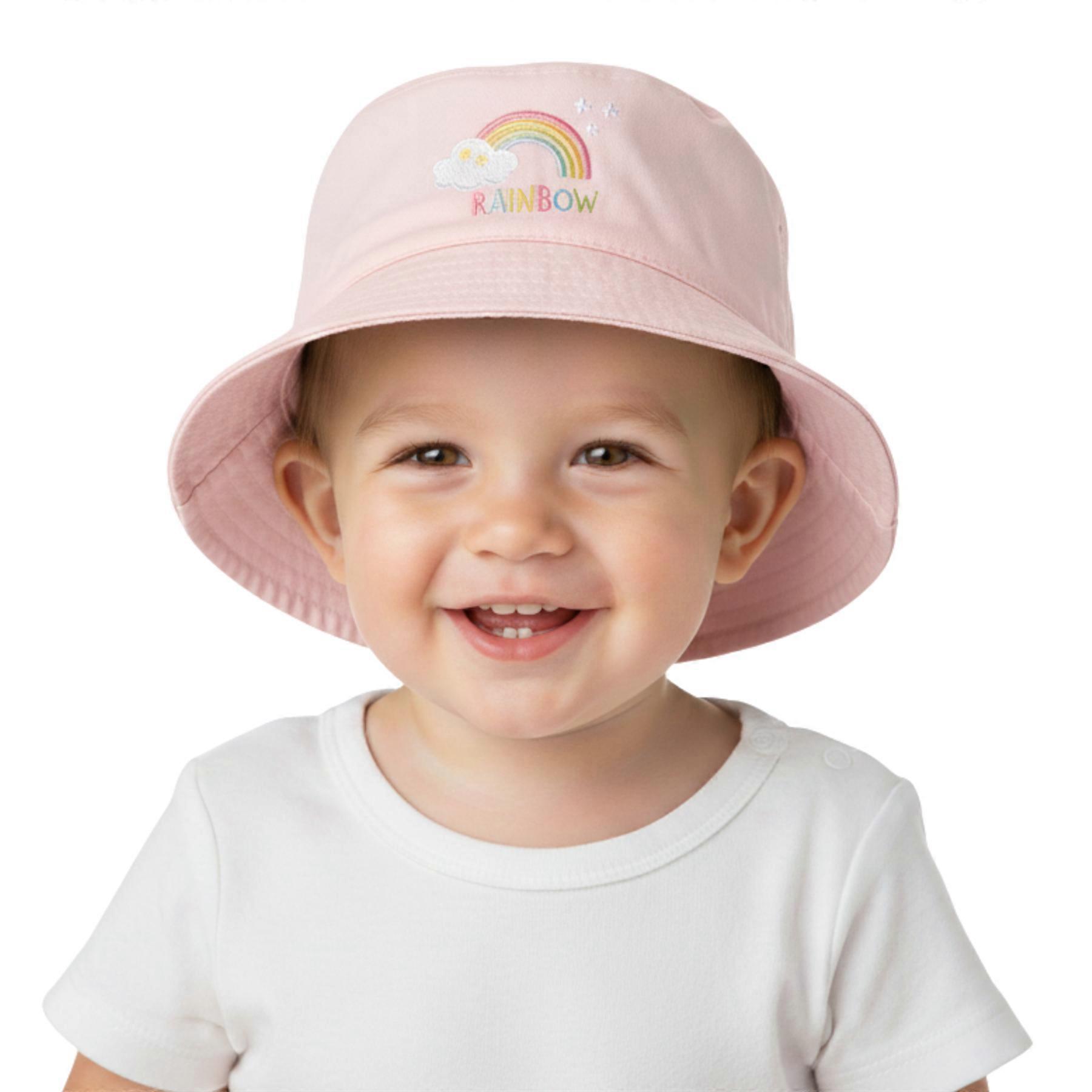 Baby Infant Toddler Reversible Bucket Hat Summer Sun Protection Beach Cap