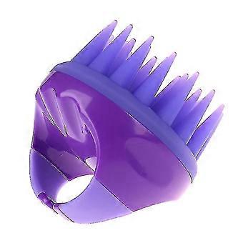 Massage Comb New Silicone Shampoo Brush Massager Shampoo Scalp Hair Multifunctional Bath And Cleansing Brush Soft And Soothing Scalp