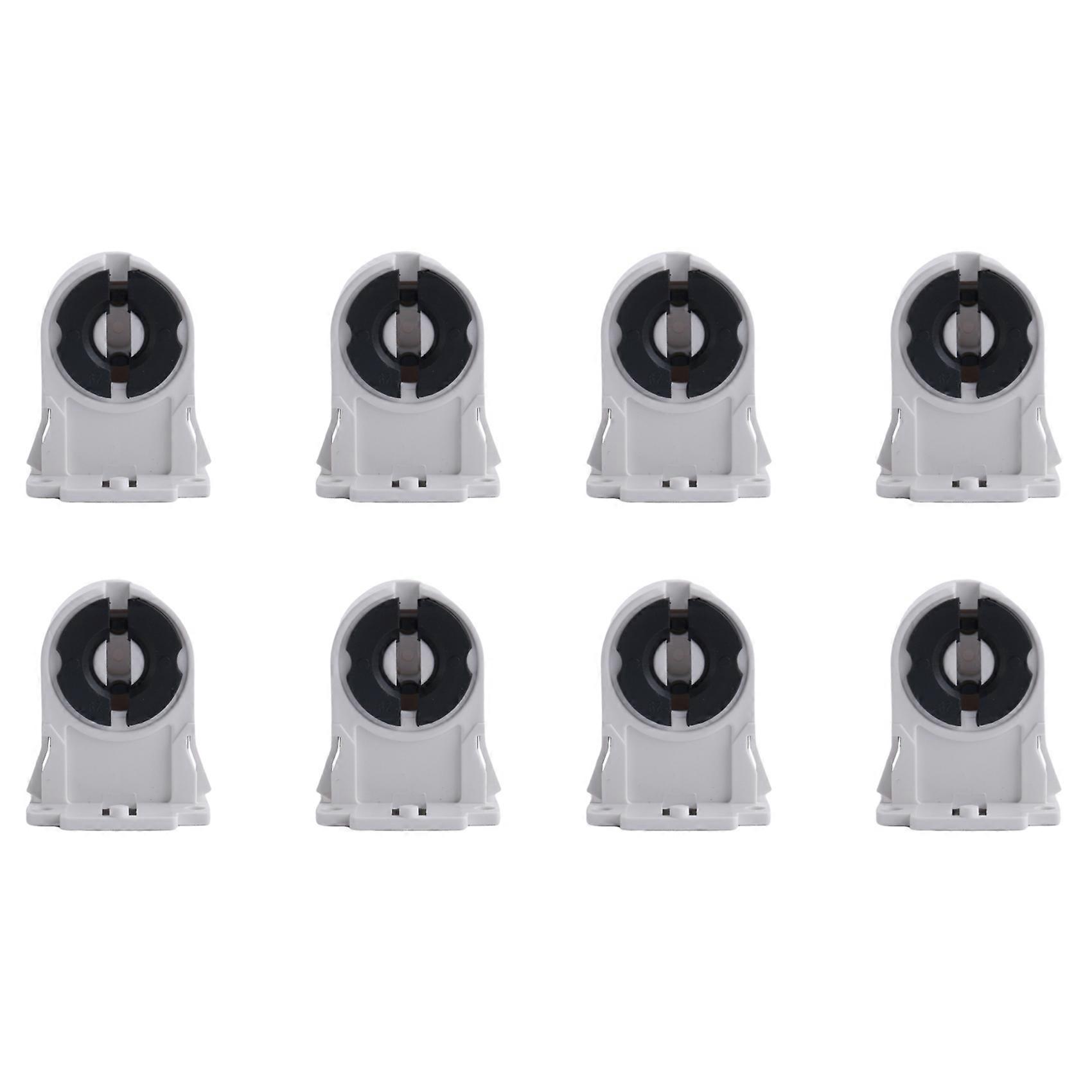 8X T8 Fluorescent Lighting Socket Lamp Holder