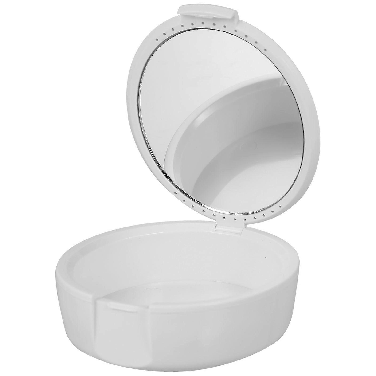 Safe Denture Storage Box Portable Artificial Tooth Storage Case Container