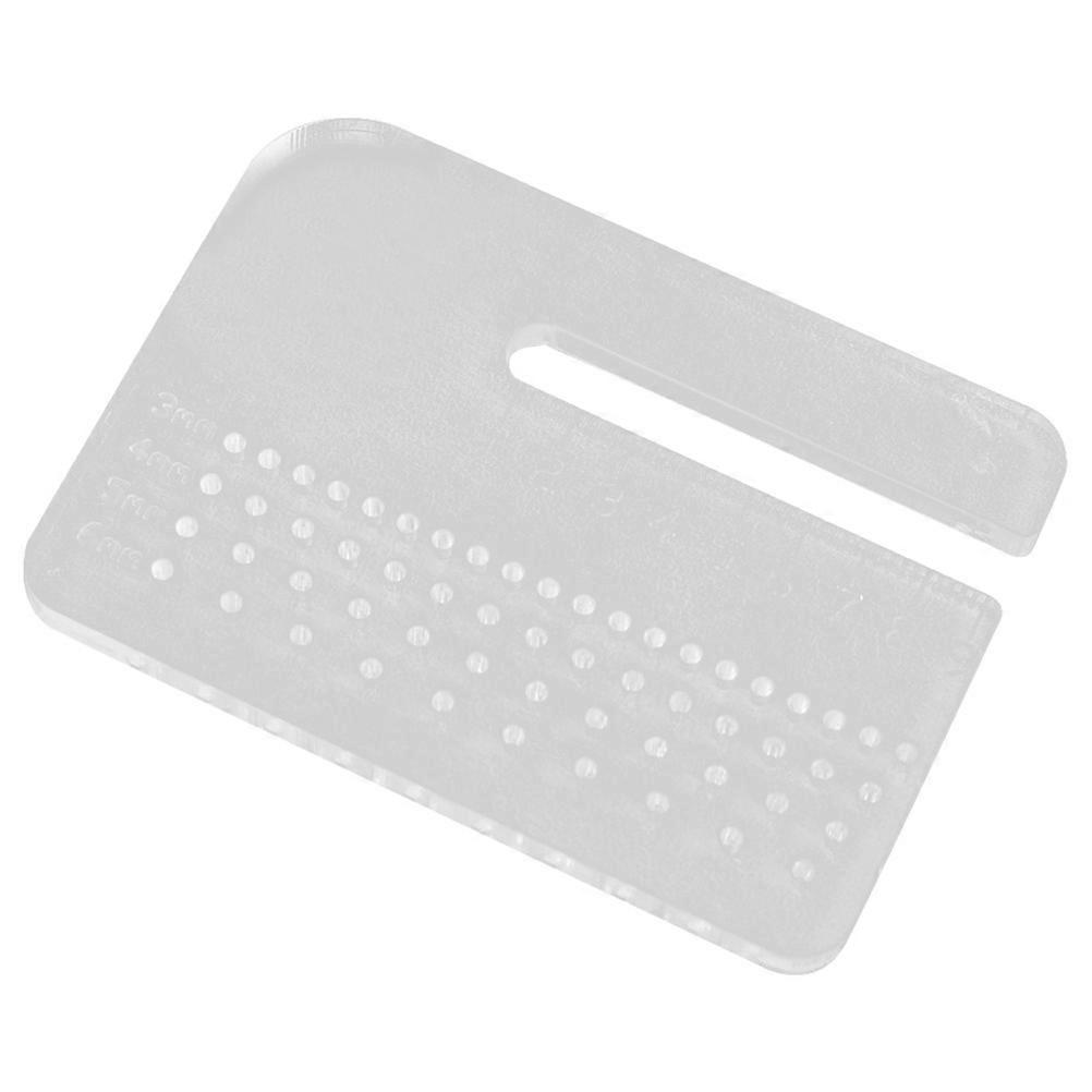 Punch Acrylic Stitching Punch Aid Plate for DIY Projects