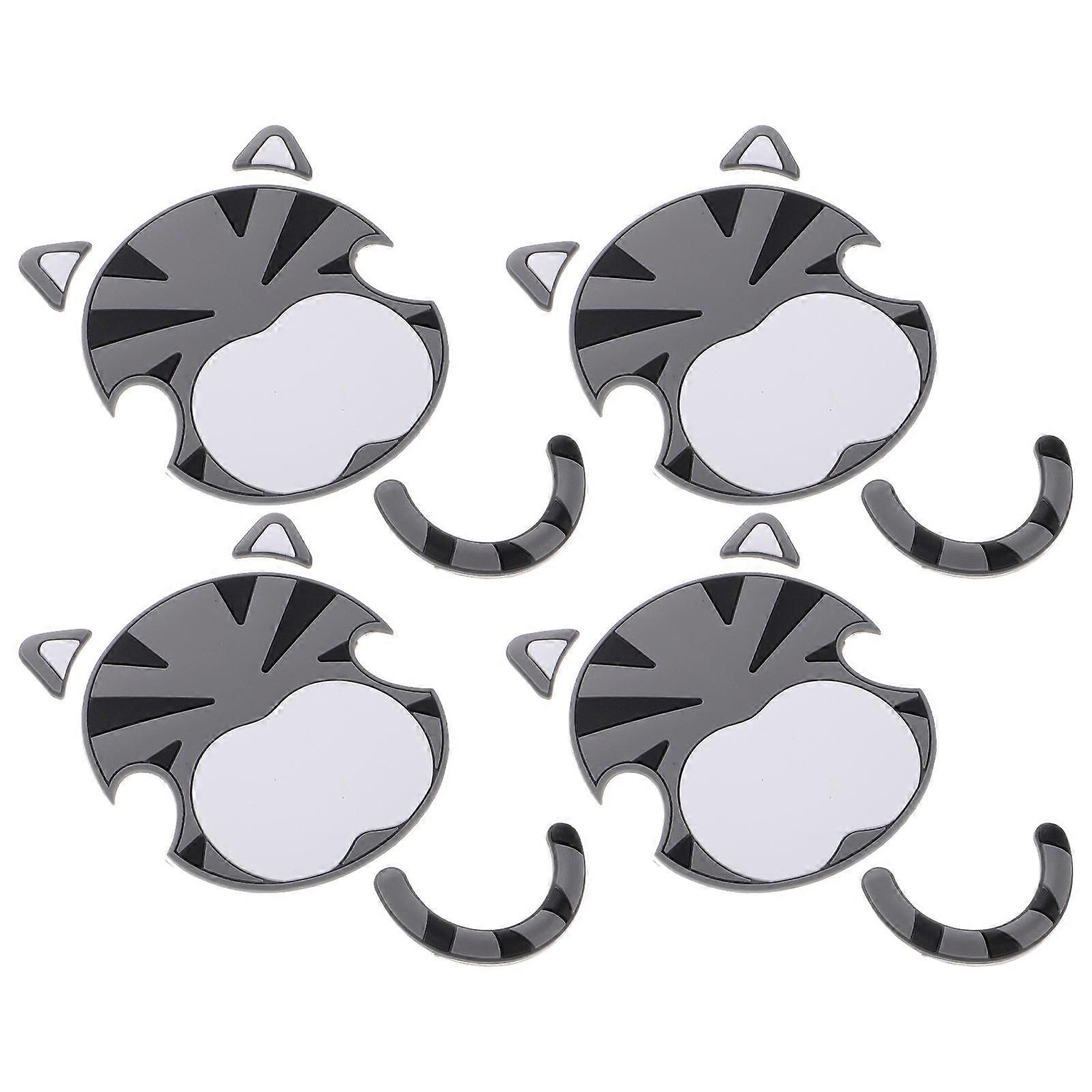 Universal Car Door Handle Protector Cat Pattern 12Sets