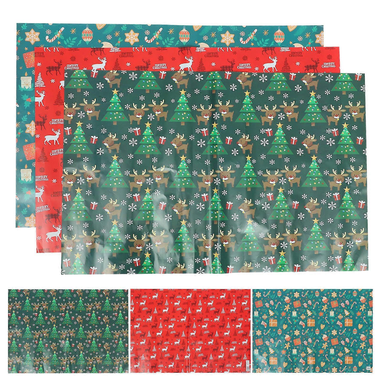 Beautiful Packing Paper Roll for Wrapping Use Including 10Pcs Sheets