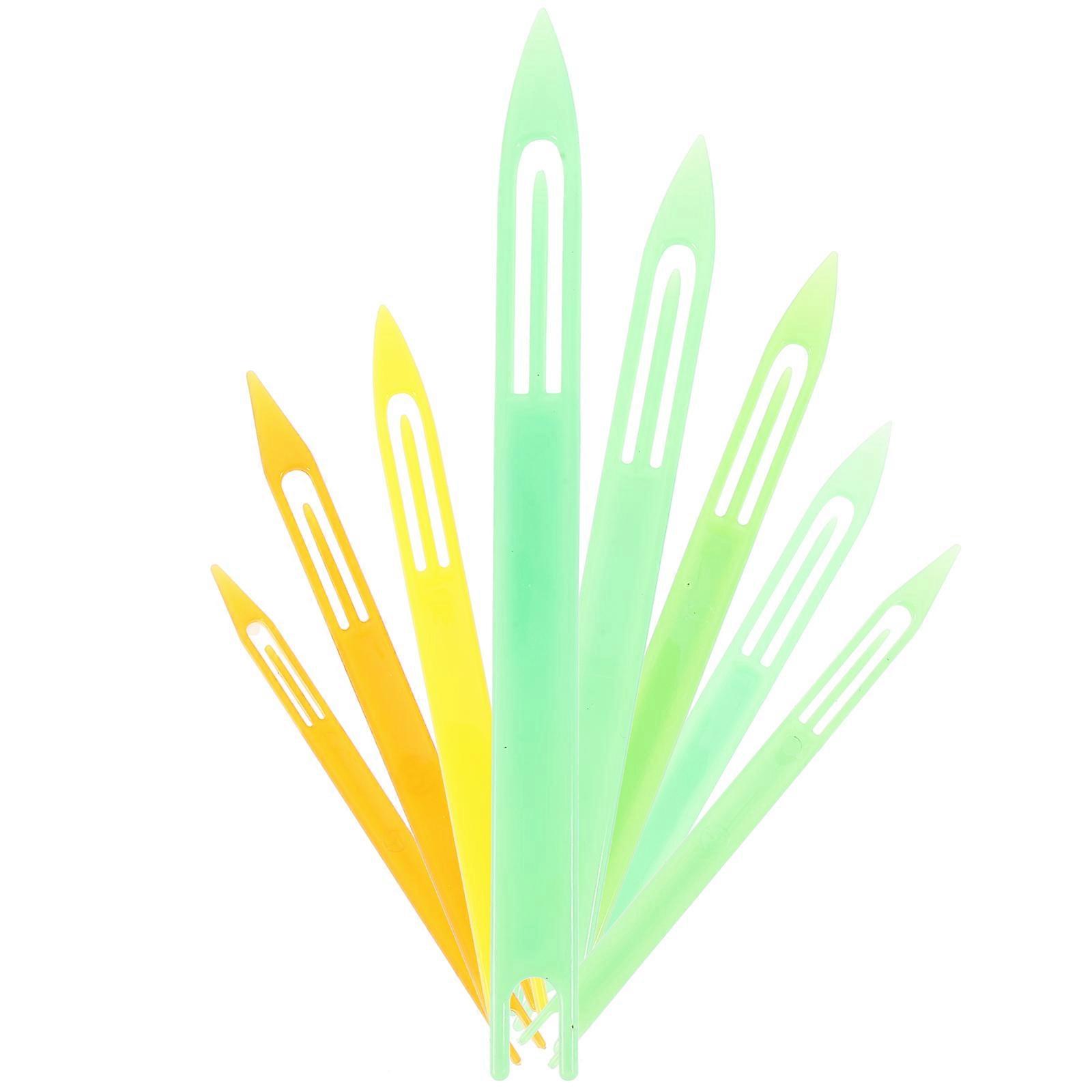 Fishnet Shuttle Plastic Repairing Shuttle for Fishnet Use 8Pcs Kit