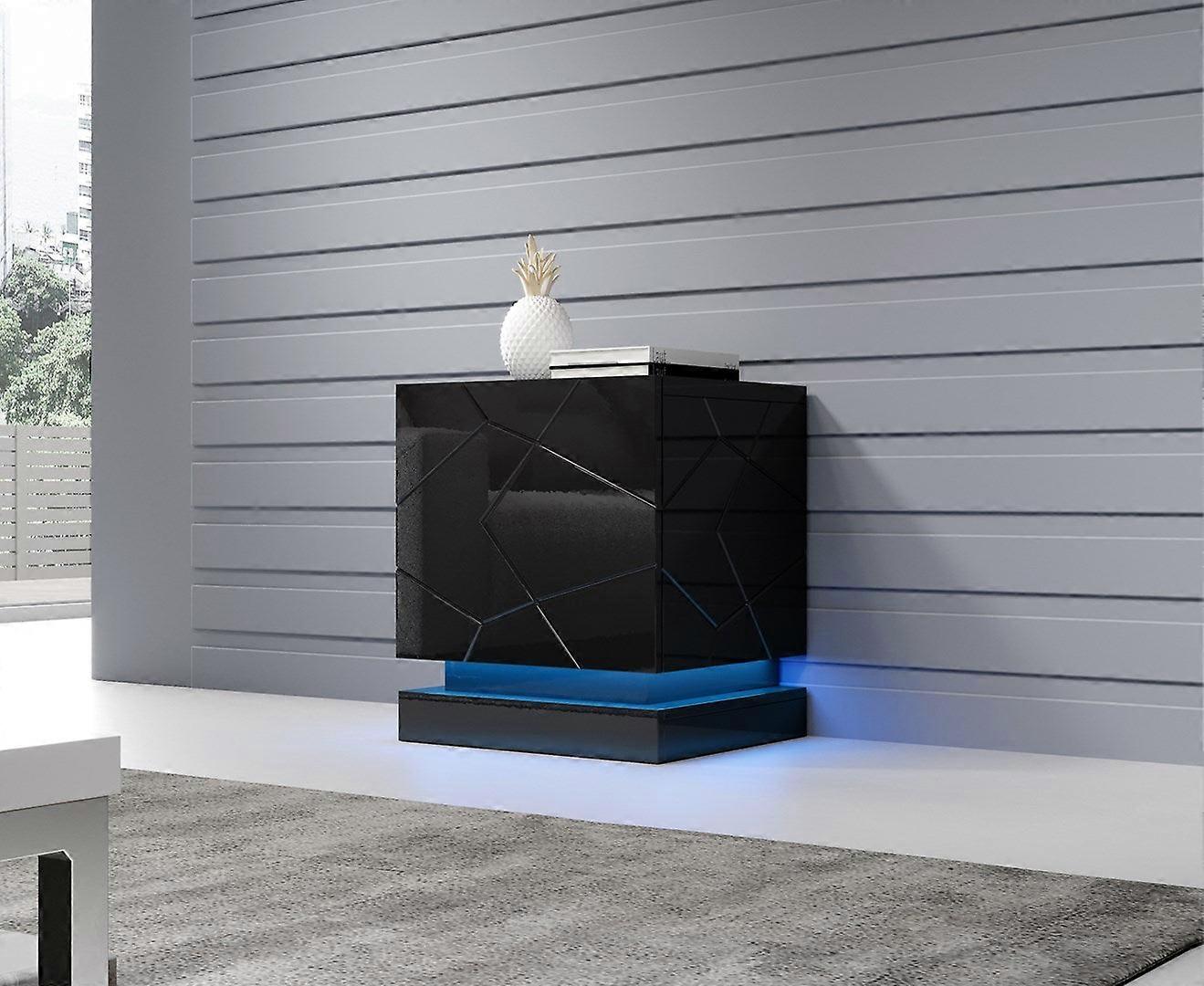 Qiu Éclairage de Chevet 2 pcs. RGB