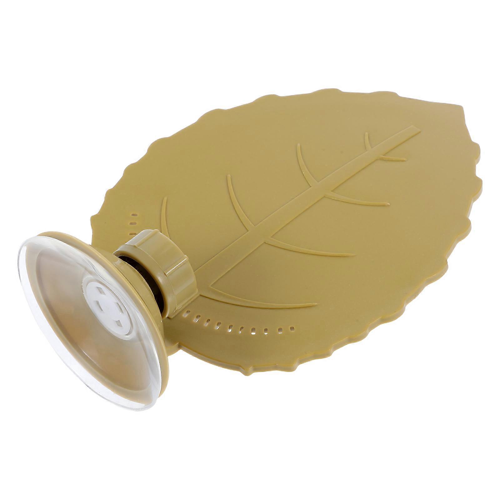 Floating Leaf Shaped Turtle Basking Platform with Suction Cups 3Pcs