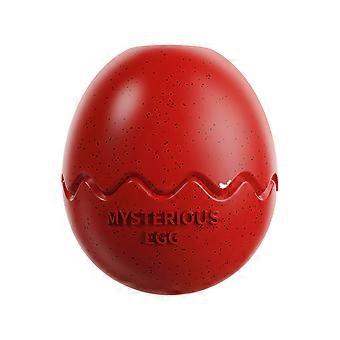 Rood knaagbestendig, leuk hondenspeelgoed met slow feed-functie, perfect voor grote honden boven de 38 kg. Meerkleurig.