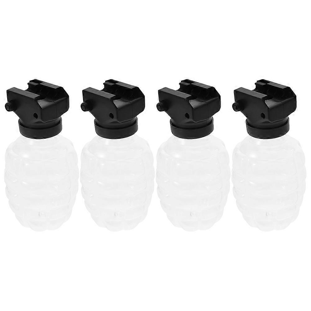 Reusable Plastic Display Bottles Beads Storage Bottles for Storage 4Sets