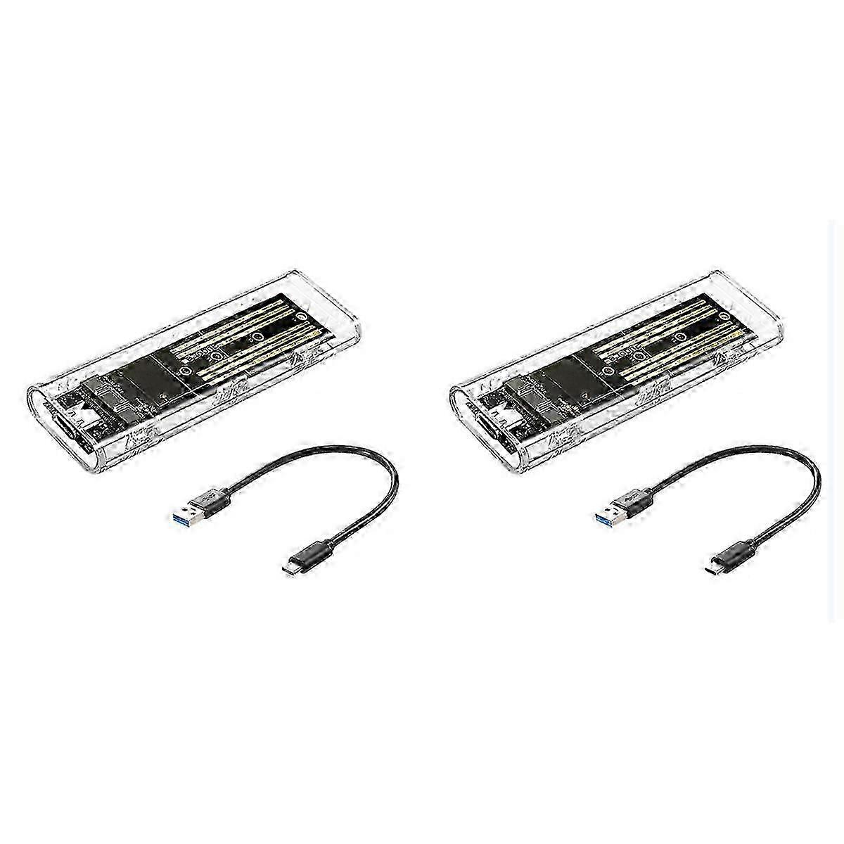 M2 SSD Case M.2 NVME SSD Enclosure Portable