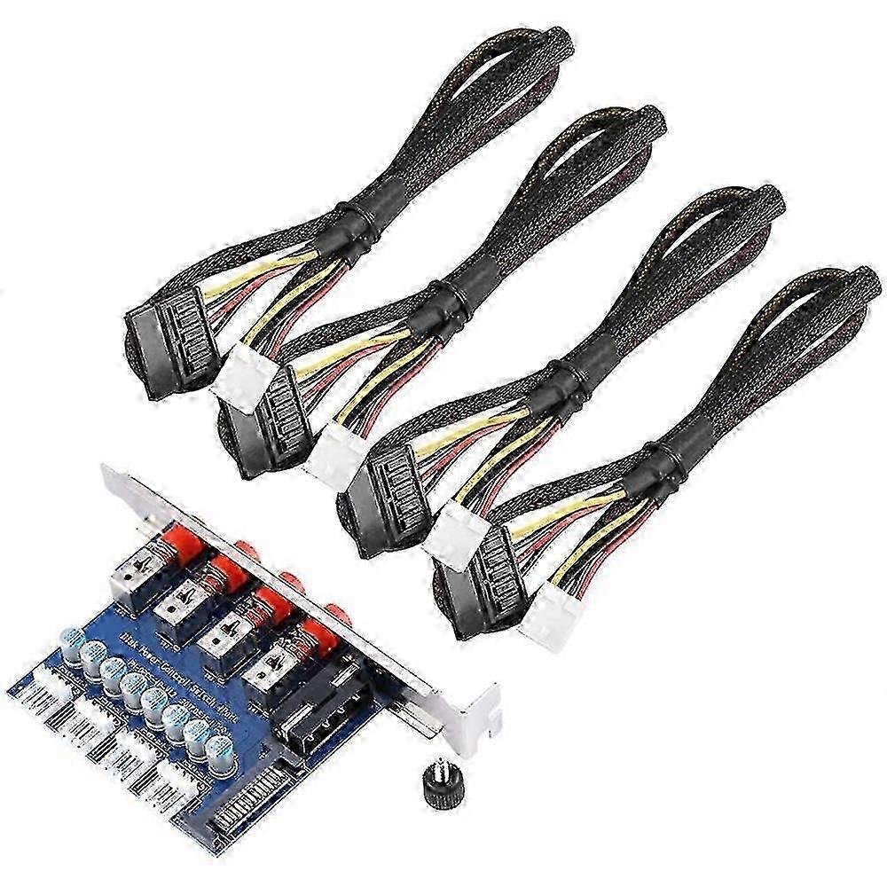 HDD Power Control Switch SATA Drive Switcher for Desktop PC Computer