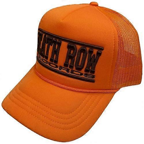Death Row Records Text Logo Baseball Cap