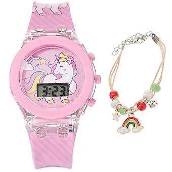 Montre enfant résistante à l'usure, idéale pour les activités de plein air. Cadran rond et simple. Lot de 1.