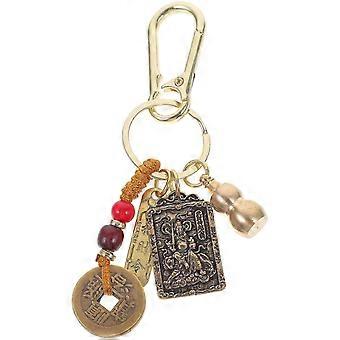 Chinese Keychain Pendant for Decor Zodiac Bunny Design