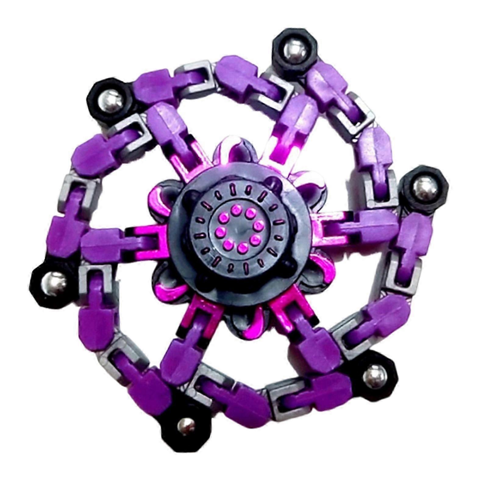 Deformable gyroscope, portable decompression fidget gyroscope, educational chain gyroscope