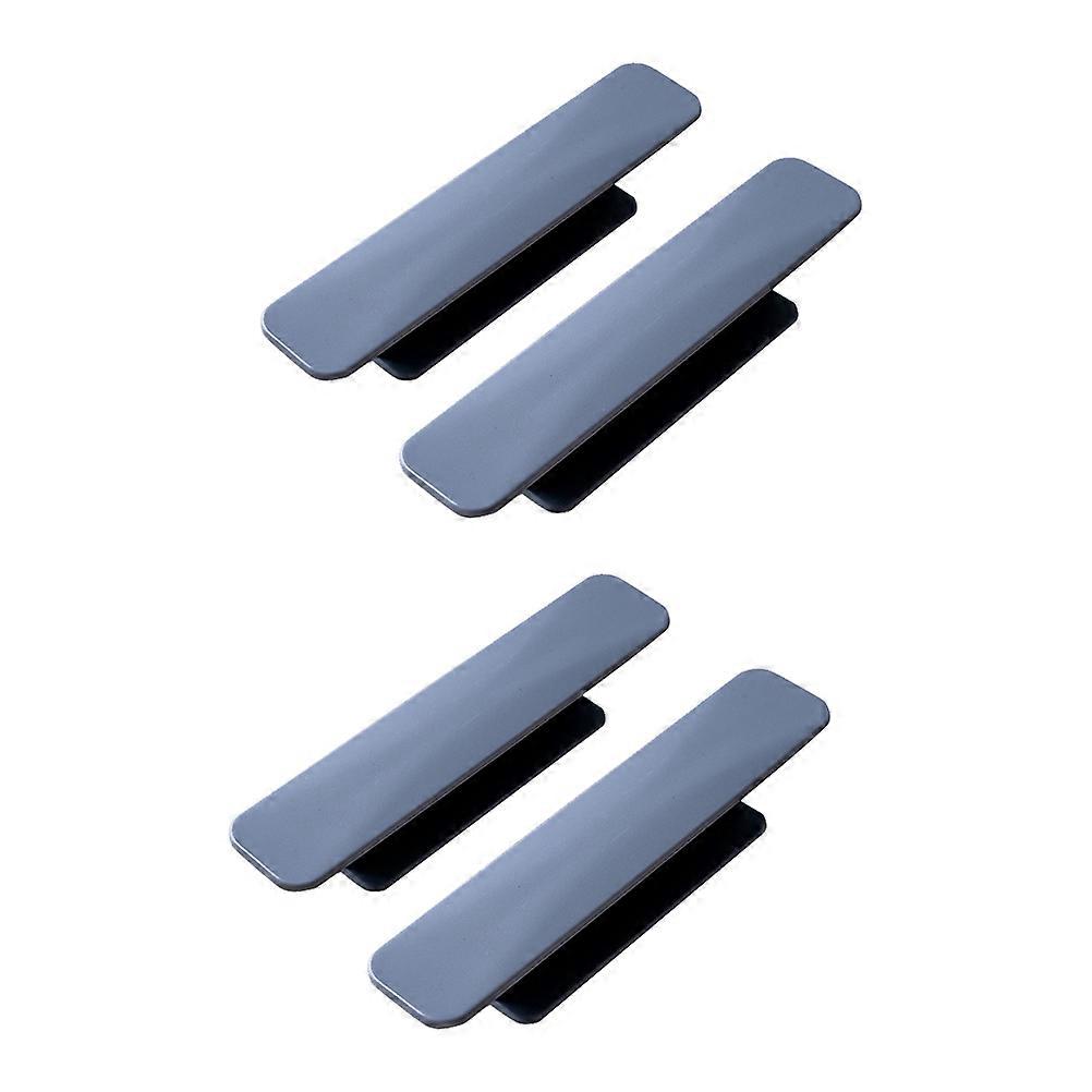 4pcs Cupboard Cabinet Pull Handles Drawer Door Knobs Pull Handles (Grey)