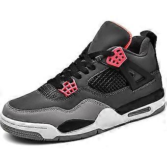 Chaussures de skate Air 4 Retro Classic pour hommes : Fitness Trainers Basket-ball Casual Sneakers Travail Course à pied Zapatos noir, Bebetter