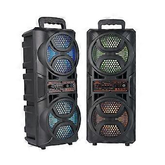 300w Portable Bluetooth Party Speaker Subwoofer Heavy Bass Sound System Mic